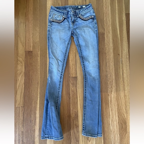 Miss Me Denim - Miss Me Embroidered Flare